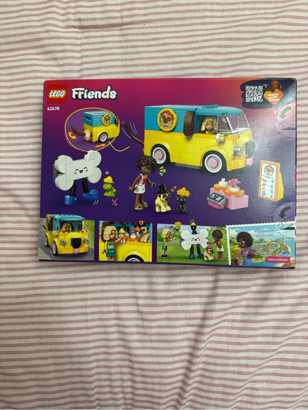 LEGO Friends Yellow Pet Accessories Van Building Set (237 pcs)